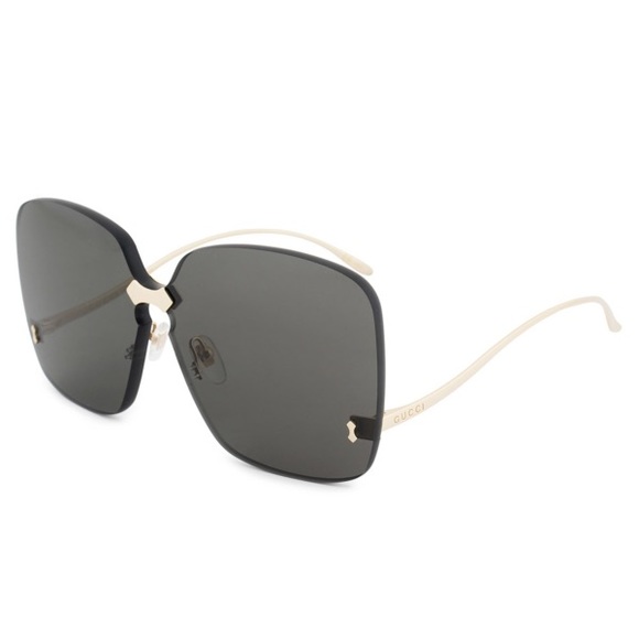 GUCCI Rimless Sunglasses